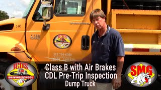 CDL Class B wAir Brakes PreTrip inspection [upl. by Eugine]