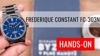 HANDSON Frederique Constant Highlife Automatic COSC FC303N4NH6B [upl. by Eirrod284]