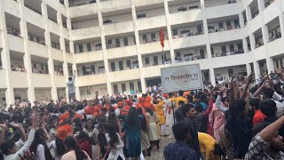 Ganpati Visarjan in GHRaisoni college pune [upl. by Anglim]