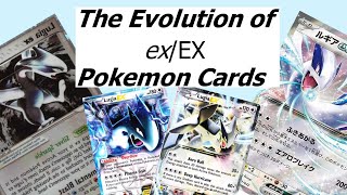 The Evolution of exEX Pokémon cards What are the differences [upl. by Enairb]