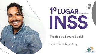 ENTREVISTA Paulo César aprovado no INSS para Técnico do Seguro Social Pelotas [upl. by Waring977]