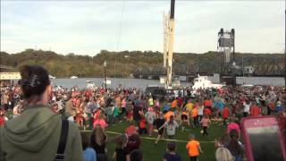 Stillwater MN Harvest Fest 2015 Giant Pumpkin Drop [upl. by Crow]