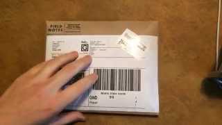 Field Notes Unexposed Unboxing Video [upl. by Ade594]