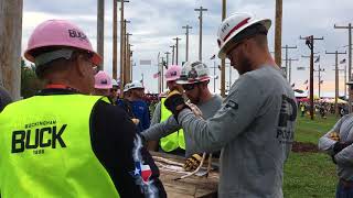 34th Annual Linemans Rodeo  Potelco Team [upl. by Fishbein]