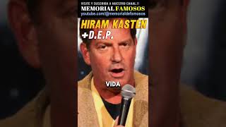 Murió Hiram Kasten noticias fallece cine televisión news [upl. by Adnoryt291]