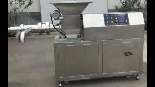 automatic chicken neck chicken frame deboner machine [upl. by Klimesh]