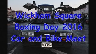 Wickham Square Bike and Car meet Boxing Day 2016 [upl. by Cida]