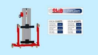 Sollevatori per vetri Golia 4500ts  Glass Lifters Golia 4500ts [upl. by Neelahtak138]