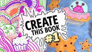 SHARPIE DOODLES  CREATE THIS BOOK 1  SoCraftastic [upl. by Reifel]