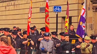 Greengairs Thistle Flute Band  Stirling Protestant Boys Flute Band Parade 15thJune 2024 [upl. by Socem]