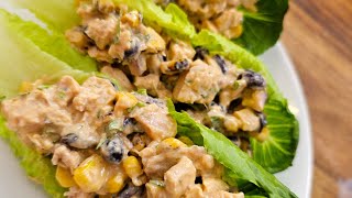 Chicken Salad Lettuce Wraps [upl. by Trebloc]