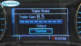 Chevy Silverado Trailer Brake Controller [upl. by Xuaeb]