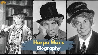 Harpo Marx Biography quotThe Dumb Manquot Comedy Legend [upl. by Anayit]