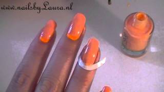 Summer Nail Tutorial [upl. by Airuam905]