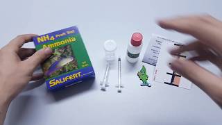 Aquaplantsonline  Unboxing Salifert Ammonia NH4 test [upl. by Ailla]