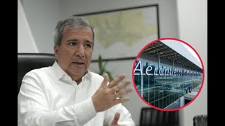 Ministro de Transportes plantea soluciones para evitar alto tránsito en Migraciones del aeropuerto [upl. by Ackerley]