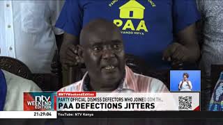 PAA party officials dismiss defectors who joined ODM on Thursday [upl. by Ihn]