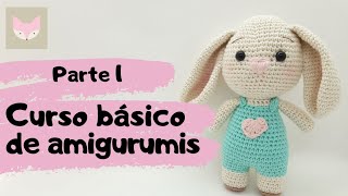 Curso básico de amigurumis Parte 1 Materiales básicos para comenzar tú figura amigurumi [upl. by Byran]