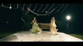 dance chunri chunri song by bride and sister  mehndi dances [upl. by Poll]