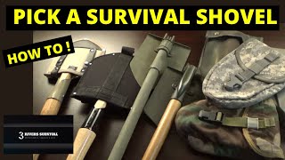 How To Pick the Right Survival Shovel [upl. by Joo]