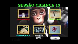 🐒MENUDVD Sessão Criança 15 Especial 5 em 1 menudvd6em1 menudvd5em1 [upl. by Enelia]