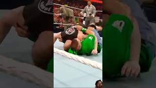 Jhon cena vs brock lesnar fight shorts viralvideo trending wwe raw jhoncena brocklesnar [upl. by Uhsoj389]