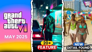 GTA 6 Biggest Leak 😱 20 New Features amp Details Found  GTA 6 Oclock [upl. by Miarhpe]