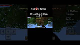 Hypixel Skyblock minecraft skyblock hypixel trending shorts mcpe video gaming gameplay [upl. by June]