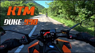 ESSAI KTM DUKE 990 VS Duke 890 R  1390 R [upl. by Cati]