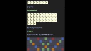 Wordfeud Tile Tracker [upl. by Countess903]