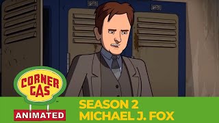 Michael J Fox Cameo Appearance  Corner Gas Animated Season 2 [upl. by Callan]