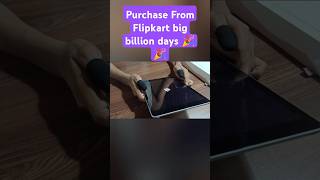 Ipad 9th generation From Flipkart Big Billion Days 🎊♥️ [upl. by Neesay353]