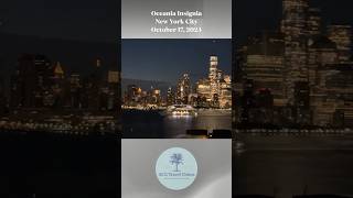 Oceania Insignia Sails into New York City  October 17 2024 [upl. by Niggem]