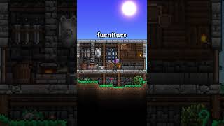 Turn Your Wooden Box into a Blacksmiths Workshop  Quick Building Tips in Terraria terraria [upl. by Assirak]