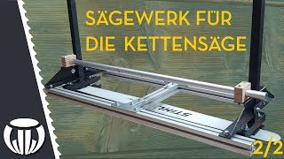 Sägewerk im Eigenbau Teil 22 [upl. by Razaele72]