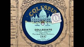 Collegiate  Maryland Dance Orchestra Leslie Jeffries  Coliseum 1817 [upl. by Eberto]