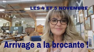 Venez chiner avec moi brocante de Gorron 4 amp 5 novembre fleamarketshopwithme vidéo antiques [upl. by Toor]