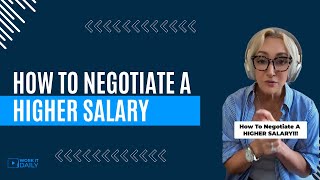 How To Negotiate A HIGHER SALARY [upl. by Hephzibah]