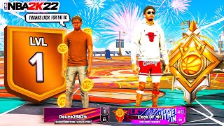 LEGEND SURPRISES ROOKIES WITH VC IN NBA 2K22 LEGEND  LEVEL 1  BEST DUO LEGEND HELPS ROOKIE 2K22 [upl. by Flavius]