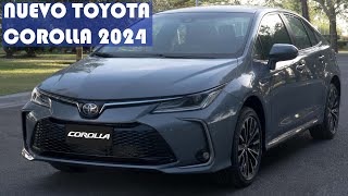 Nuevo Toyota Corolla 2024  Precios  ¿Qué cambió  Versiones motores y equipamiento [upl. by Nwad]