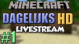 DagelijksHD Server Survival  Minecraft Livestream  Stan en Tim [upl. by Odarbil]