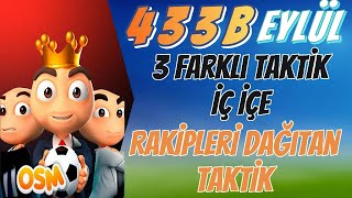 Osm Taktik 2024 433 B RaKiPLeRi DaĞıTaN Taktik Eylül Güncel Online Soccer Manager New Tactic 2024 [upl. by Thurman]