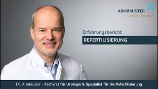 Refertilisierung  Sterilisation beim Mann rückgängig machen [upl. by Jacobine]