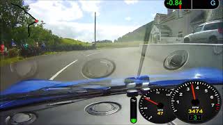 Garron Point hillclimb 2024 T3 VX220 [upl. by Fantasia95]