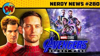 Tobey Maguire in Secret Wars MCU Movies Delay Joker 2 Fantastic 4  Nerdy News 280 [upl. by Eciralc43]