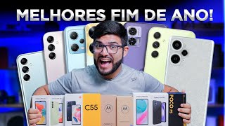 TOP 5 Melhores Smartphones para COMPRAR no fim do ano  Começo de 2024 quotReis do custo benefícioquot [upl. by Andeee152]