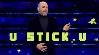 Checco Zalone  U stick U Sanremo [upl. by Leann]