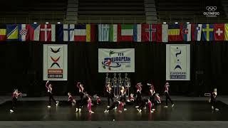 2023 ICU Europeans Junior Jazz  Team Greece Agop Myrtali [upl. by Hildagard76]