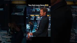 Tony stark meets Banner 😂😎 ironman marvel avengers tonystark mcu ytshorts mculoki ssmcueditz [upl. by Toms823]