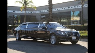 2017 MercedesBenz S550 Maybach 72quot Limo Limousine [upl. by Anytsirk]